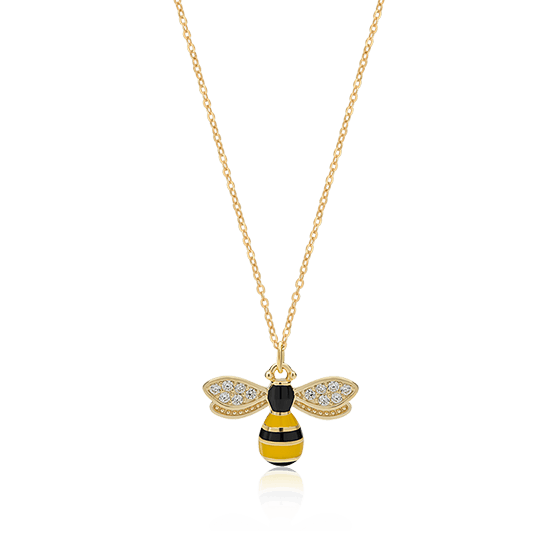 真爱礼物-蜜蜂项链