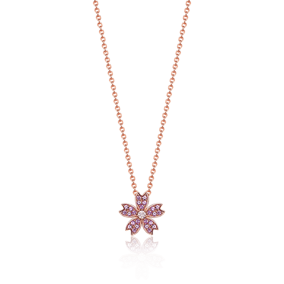 真爱礼物-樱花项链