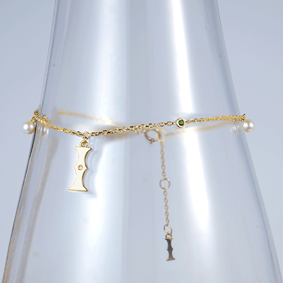 真爱礼物-字母I手链